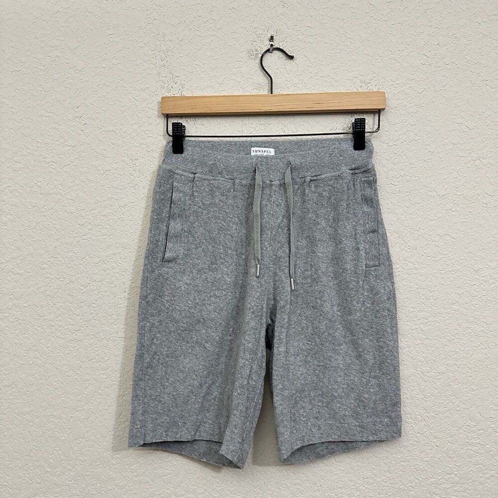 NWOT SUNSPEL Towelling Short in Grey Melange